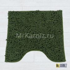 Коврик для туалета Люкс зеленый