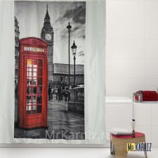 Штора для ванной LONDON Лондон